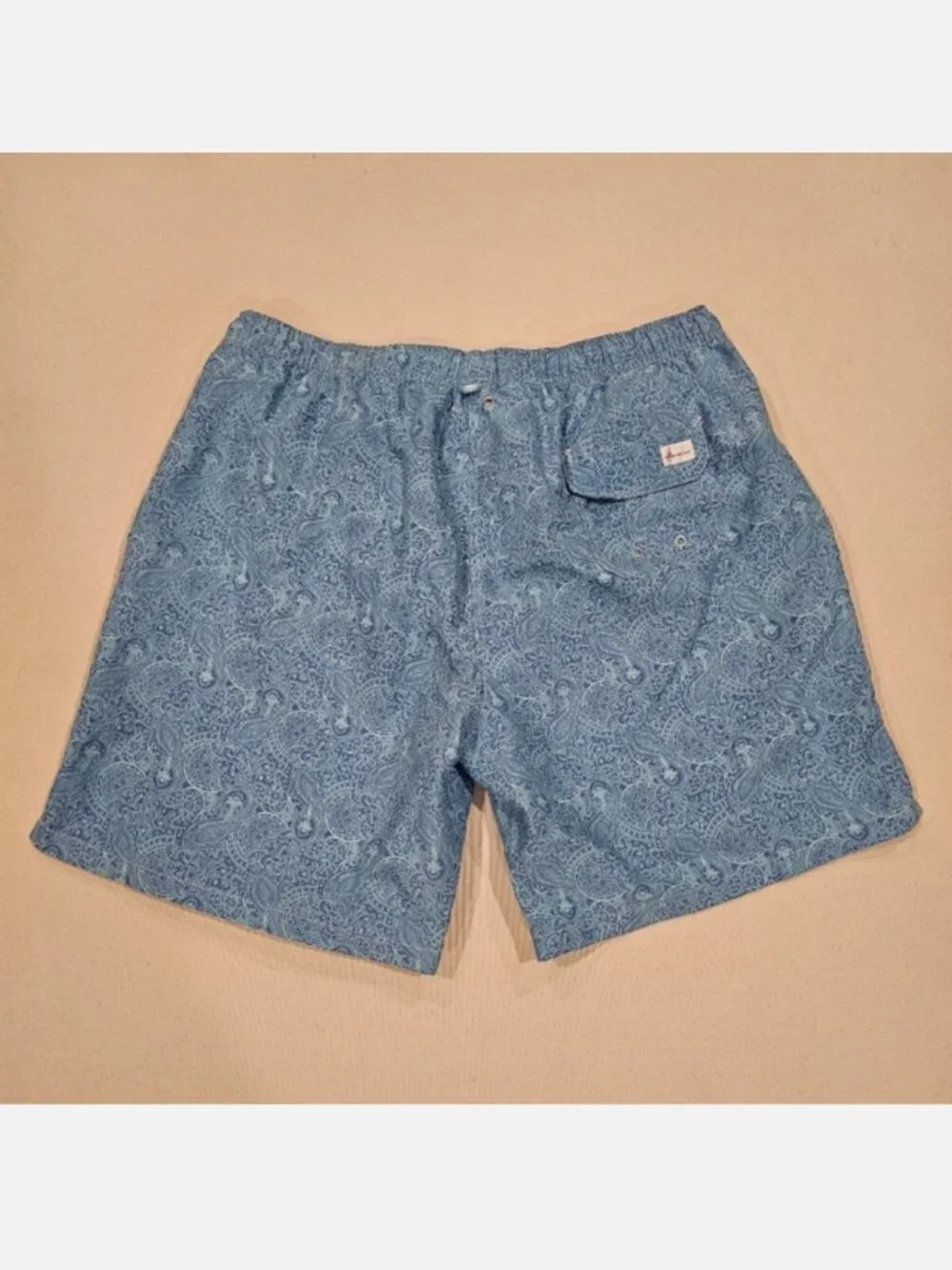 Peter Millar Paisley Print Swim Trunks XXL